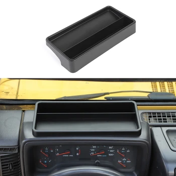 

Dashboard Storage Box for Jeep Wrangler TJ 1997-2006 Dash Phone Holder Organizer Tray