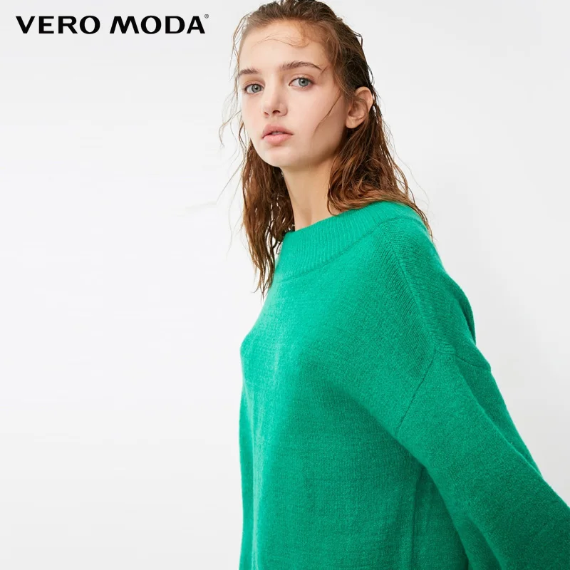 Женский вязаный свитер с рукавами-Шароварами Vero Moda на шнуровке сзади | 318313516