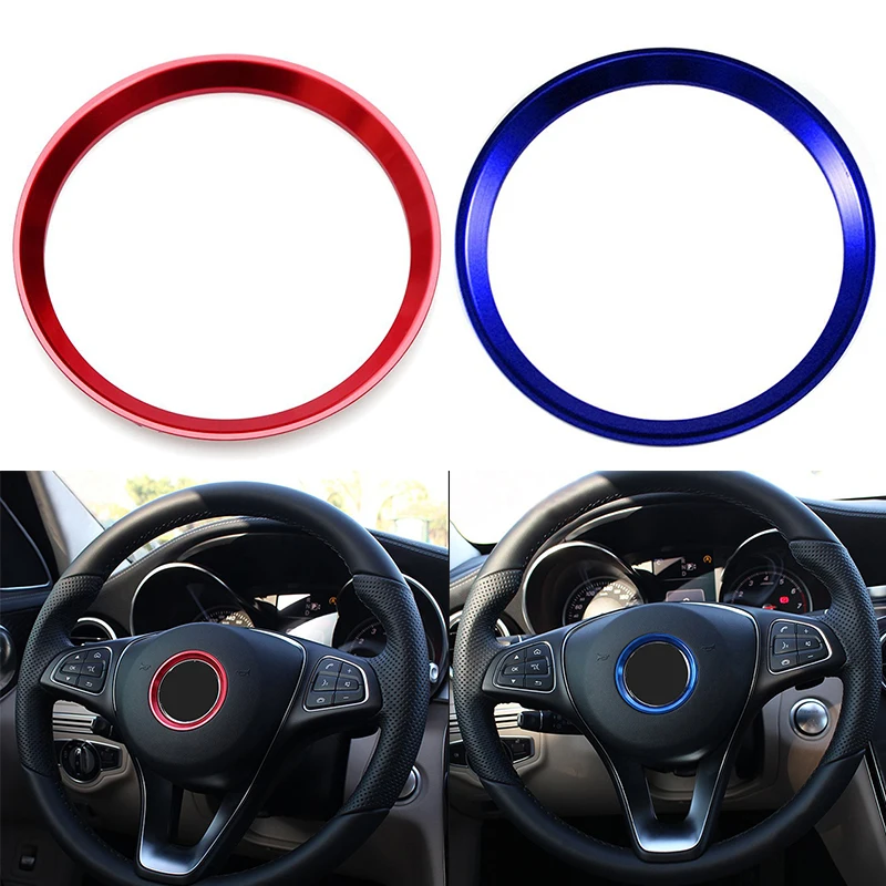 

Steering Wheel Decorative Ring Cover for Decals car Interior Accessory Mercedes-Benz New C-Level Generic Car Styling