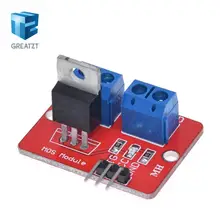 1 шт. 0-24 В Топ MOSFET Кнопка IRF520 MOS модуль драйвера для Arduino MCU ARM Raspberry Pi