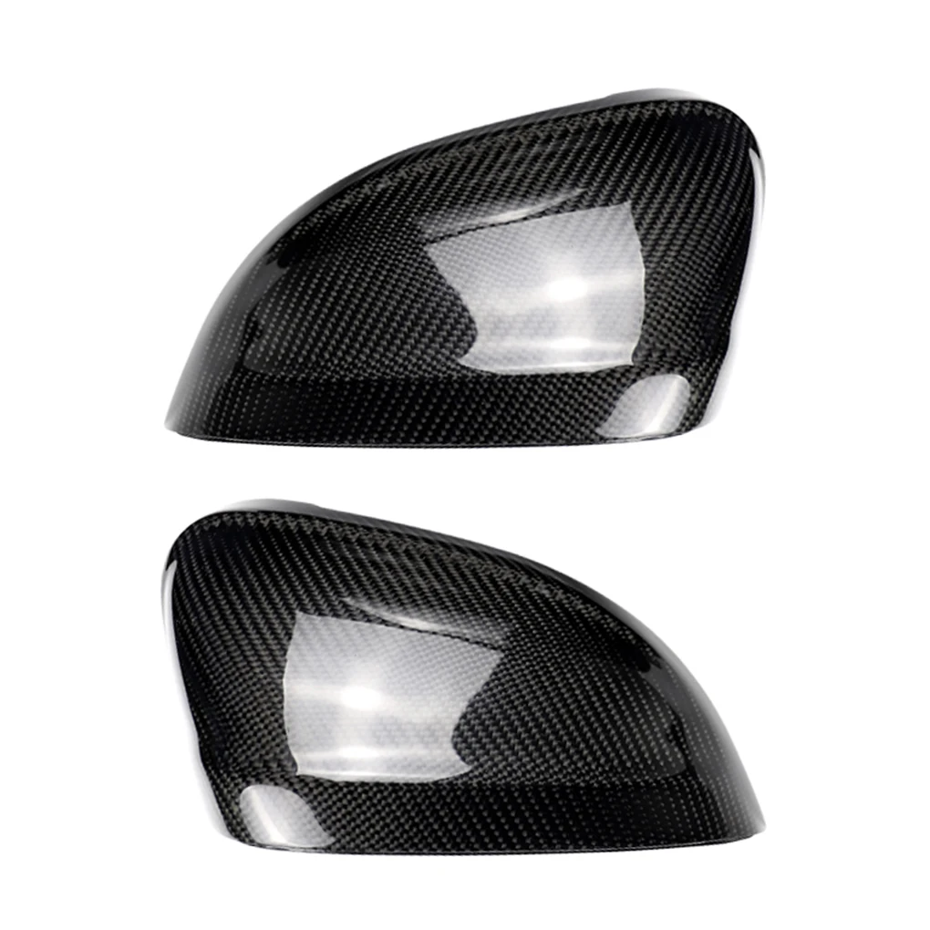 

Replacement For A4 S4 B9 2017 1 Pair Car Door Side Mirror Cover Carbon Fiber Caps Housing