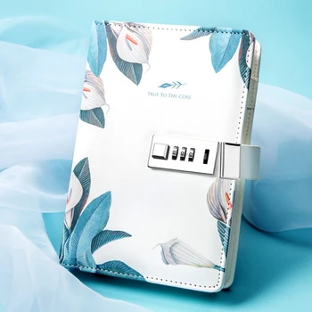 

Notepad Sub-Notebook Diary with Lock Hand Book Password Lock Notebook Travel Planner Journal Student Girl Code Lock Note Books