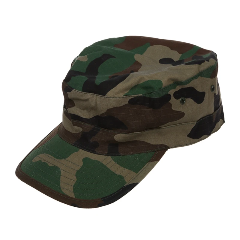 2pcs Army Urban Sun Visor Cap Mens Lady Hat Camo Camouflage Jungle Baseball- ACU Camo& Woodland Camo