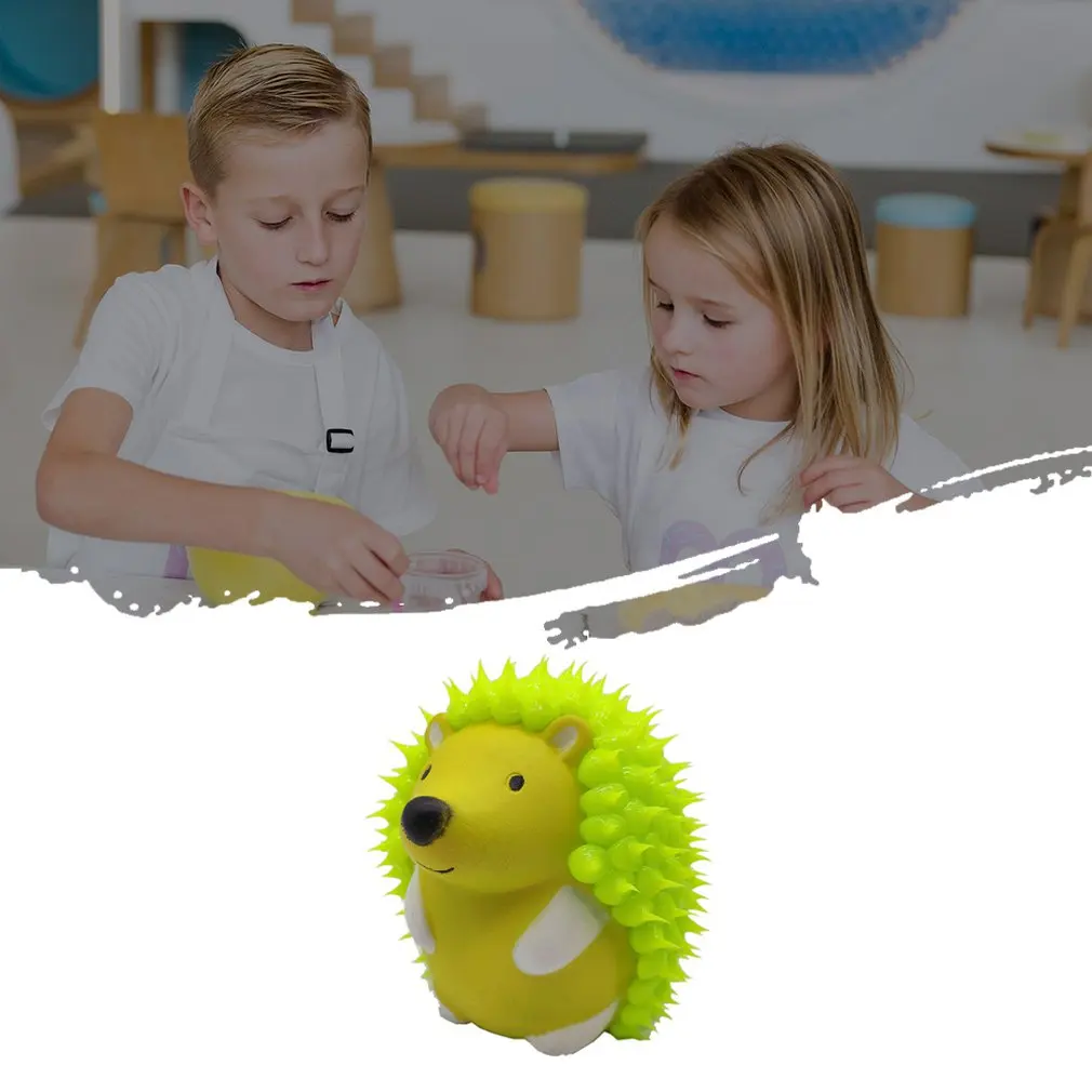 Силиконовый матовый медленный отскок игрушка ежик медленный отскок мягкая Pu игрушка, которая сжимает медленно и медленно подборы