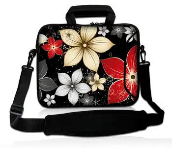 

Free Shipping ! Hot selling! 17" 17.3" Flower Laptop Notebook Sleeve Case Bag with Handle newest laptop bag
