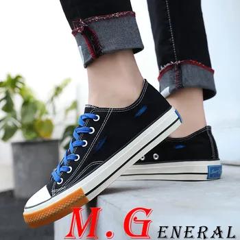 

Canvas Lace Up Men Casual Shoes Vulcanized Low Top Teenage Sneakers Summer Breathable Flats Man Casual Shoes Male Buty Meskie C4