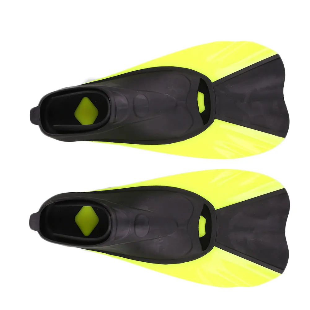 Yellow Пара плавников Ласта для дайвинга ласты для плавания оборудование XS/S/M/L - Цвет: Yellow