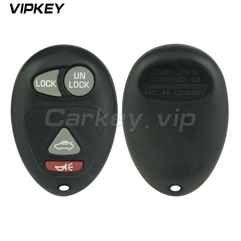 Дистанционный ключ-брелок от машины Remotekey 315 МГц 4 кнопки L2C0007T для Chevrolet Colorado GMC canion