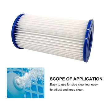 

Reusable Washable Swimming Pool Filter Foam Sponge Cartridge For Type H Cleaning Replacement