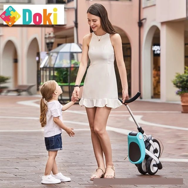 Children Tricycle Cart 2-3-6 - Year - Old Bicycle Balanced Car Baby Stroller Bike Doki Toy 2022 New Portable Folding 3