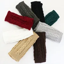 

1 Pair Women's Long Gloves Hand Glove Warm And Fingerless Knitting Gloves Ourdoor Winter Warm Gloves For Cycling Hiking Hunting