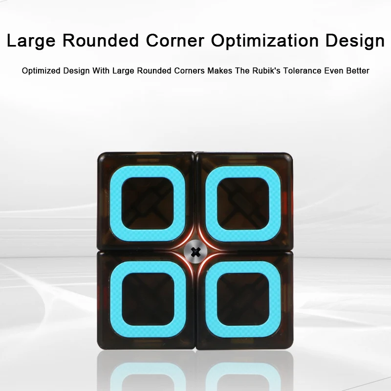 QiYi Dimension 5.4CM Professional Cube 2x2x2 Speed for Puzzle cube antistress Neo Cubo Magico For Children Early Education Toys