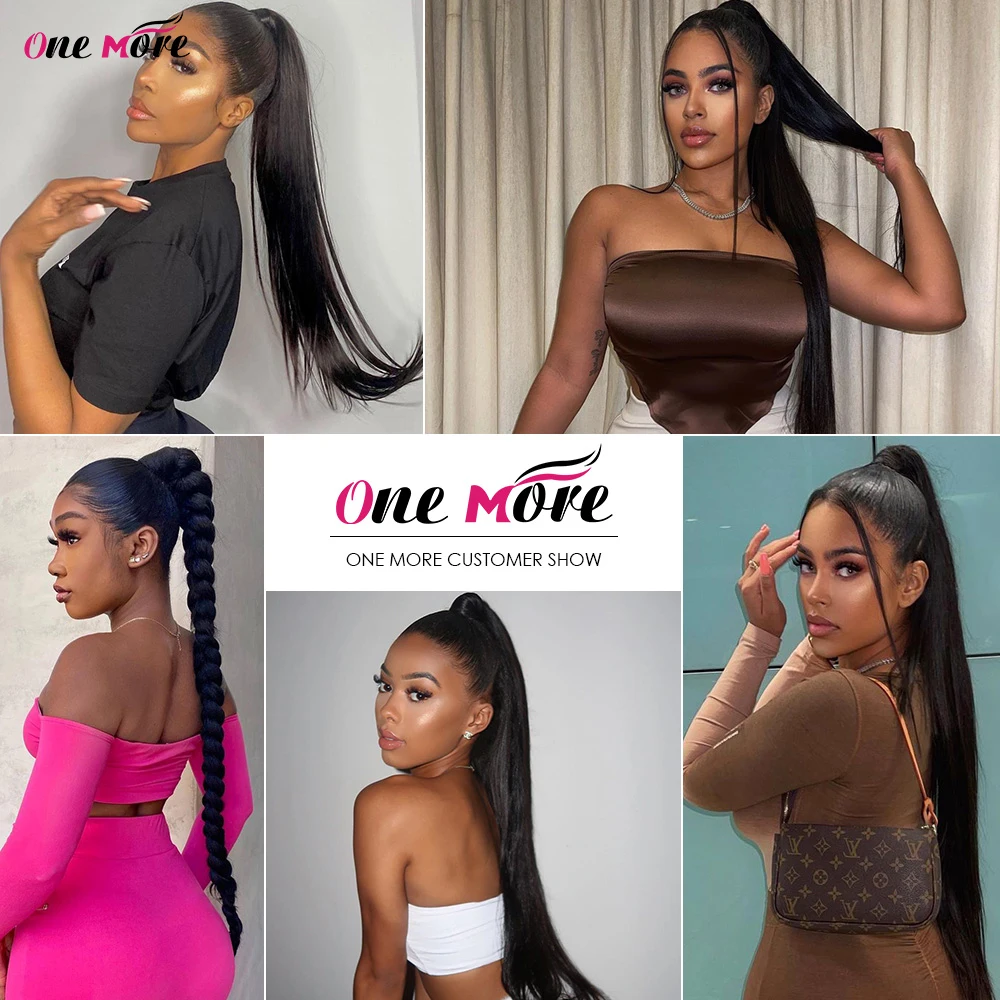 30 inch human hair ponytail Clearance