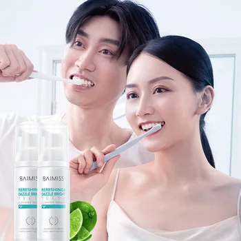 

Tooth-Cleaning Toothpaste Teeth Whitening Oral Removes Bad Breath 60ML SER88