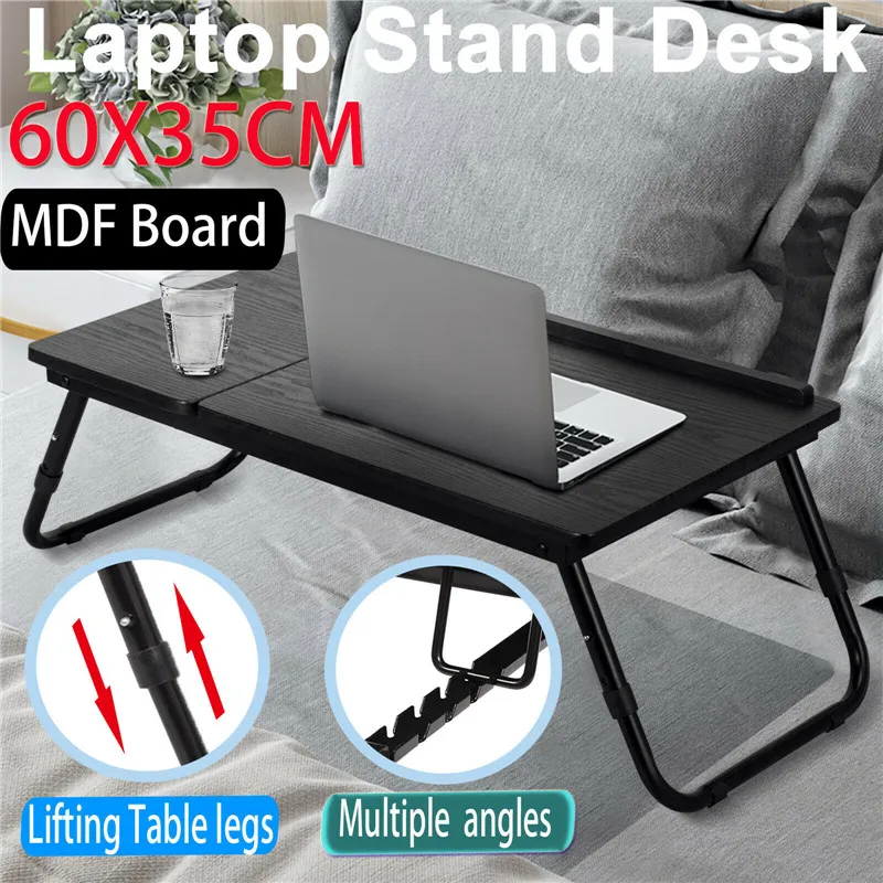 

Portable Folding Laptop Stand Holder Study Table Desk adjustable Portable Computer Desk Laptop Table for Sofa Tea Serving Table