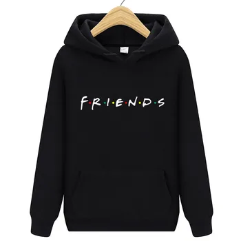 

2019 Autumn And Winter Brand Sweatshirts Men High Quality Friends Letter Printing Fashion Hoodies Thickened Men's Women Hoodies