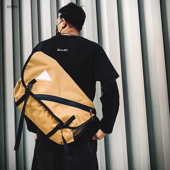 

New Street Tactical Outdoor Shoulder Bag Men Messenger Bag Large Multi-functional Practical Chest Bag for Male Crossbody bag