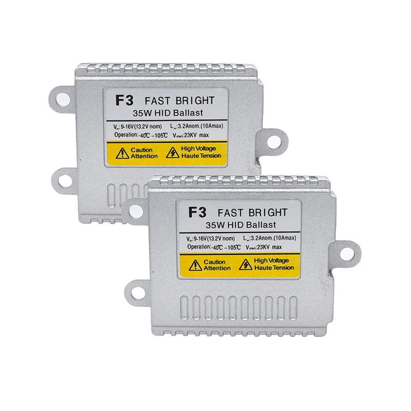 12V AC 35W Slim HID Xenon Ballast F3 Fast Start Electronic HID Conversion Ballast For 35W Car Light Kit H1 H3 H7 H11 Xenon Bulb (7)