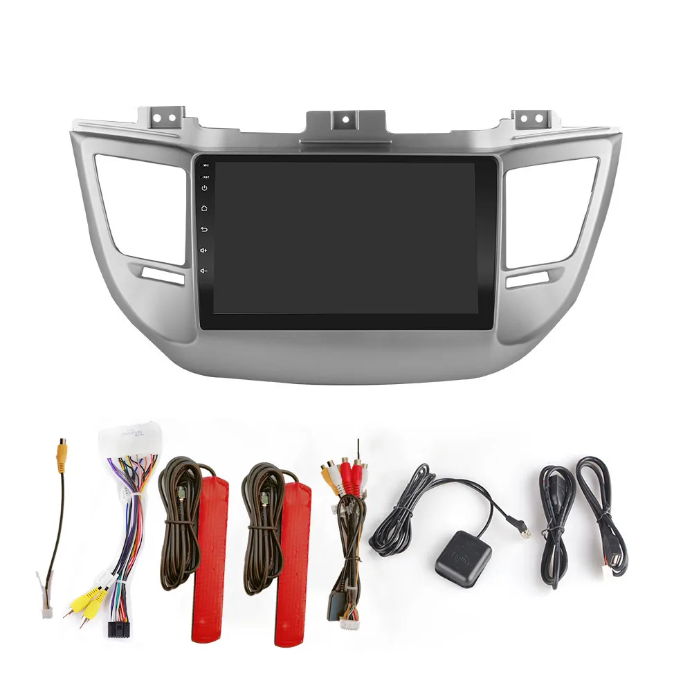 Автомагнитола для hyundai Tucson 2 din Android 8,1 GO автомобильный навигационный Радио стерео автомобильный видео мультимедийный плеер