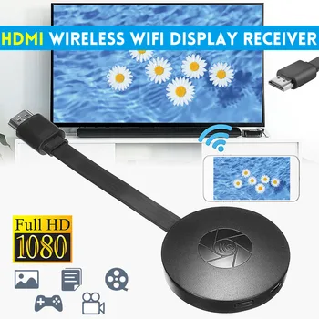 

TV Stick Screen Sharer HD 1080P HDMI 2.4G WIFI Media Video Streamer Wireless WiFi Display Receiver Adapter Same screen