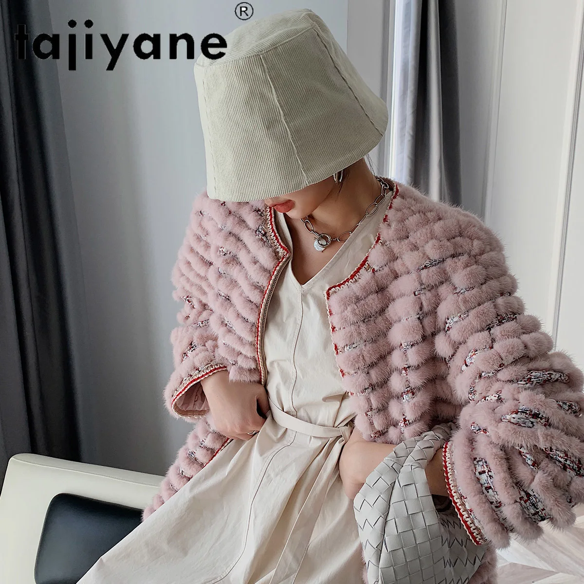 Tajiyane Winter Coats Women 2020 High Quality Autumn Woman Real Mink Fur Jacktes Female Clothing Mujer Parkas TN349 | Женская одежда