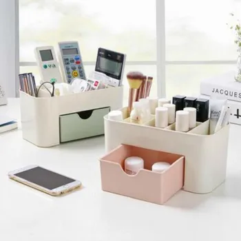 

Large Capacity Cosmetics Storage Box Jewelry Storage Box Acrylic Lipstick Rack Office Supplies Stationery Sundries Storage Box