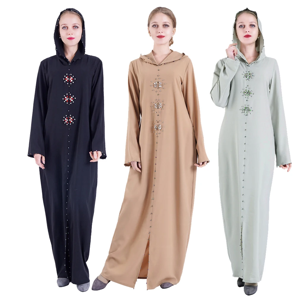 Абая для женщин Рамадан Caftan Marocain Кафтан Дубай абайя хиджаб мусульманское платье