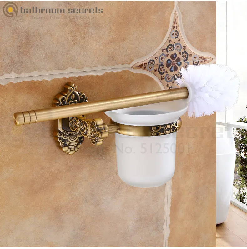 Вешалка для полотенец в туалет Европейская Антикварная вешалка для ванной комнаты Набор оборудования подвеска вешалка для полотенец для ванной без перфорации вешалка для полотенец для рук
