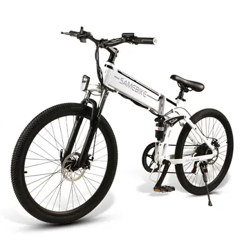 

[EU Direct] SAMEBIKE LO26 500W Folding Electric Bike 48V 10.4AH 26in Moped Electric Bicycle 30km/h Max Speed Spoke wheel E-bike