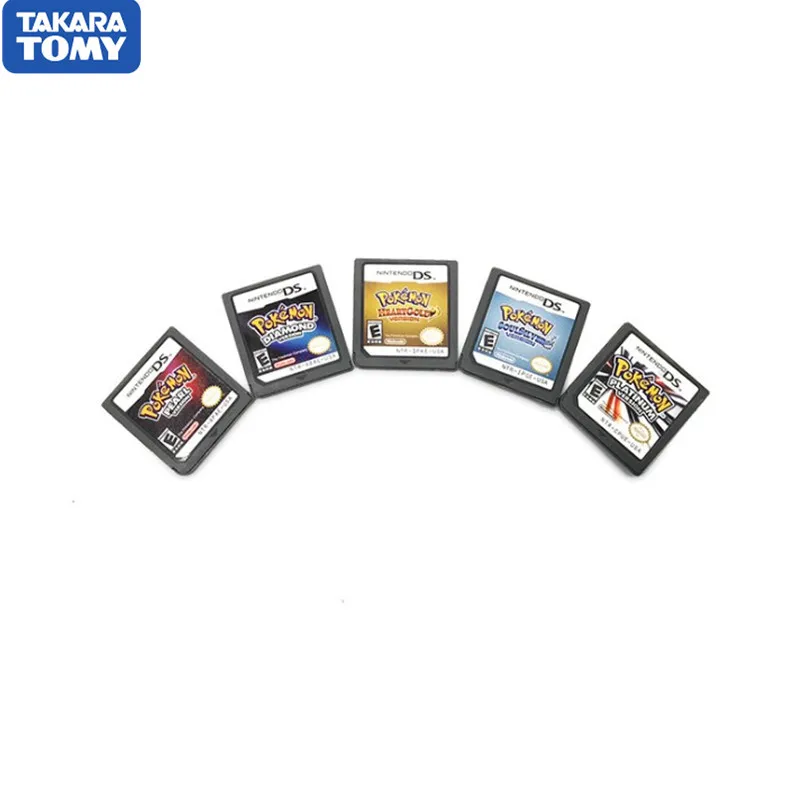 Игровая карта TAKARA TOMY Pokemon 3DS NDSI NDS Покемон Платиновый жемчуг бриллиант Серебряная