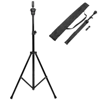 

Hair Diffuser For Curly Hair Adjustable Training Mannequin Head Tripod Stand Manikin Wig Holder +Carry Bag Curly Hair