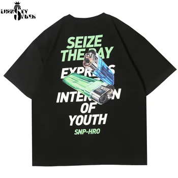 

Lindsey Seader Lighter Harajuku Print T Shirts Hip Hop Streetwear Tees Men Casual Short Sleeve Tshirts 2020 Summer Male Tops