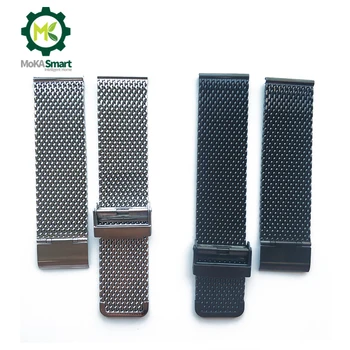 

MOKA 24MM Watch Band men Stainless steel waterproof easy disassembly suitable Practical watch strap for most smartwatch