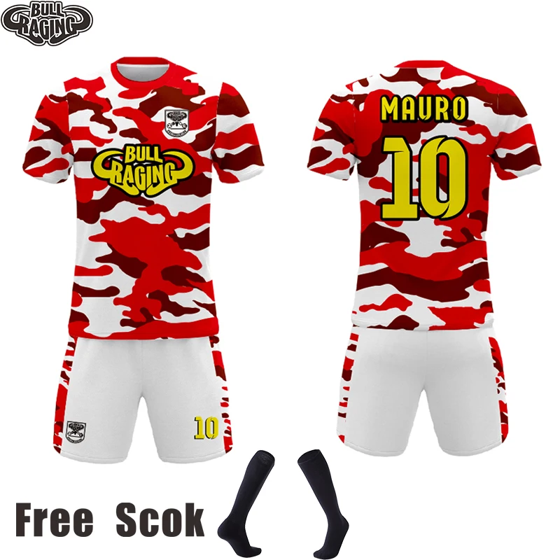 red camo jersey