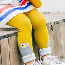 Распродажа! Модные Штаны для малышей; колготки для девочек с героями мультфильмов; Хлопковые Штаны для новорожденных; повседневные детские брюки; одежда