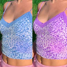 Cheap Patchwork Lace Edge Leopard Tank Top Women Sleeveless Sexy Party Clubwear V Neck Rave Streetwear Crop Top Cheap Patchwork Lace Edge Leopard Tank Top Women Sleeveless Sexy Party Clubwear V Neck Rave Streetwear Crop Top