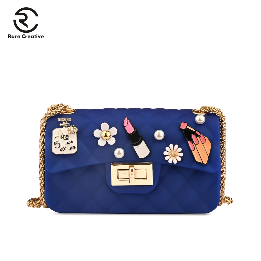 

RARE CREATIVE Fashion Flap Bags For Women 2019 Luxury Chain Solid Women Bags Designer Small Casual Brand Messenger Bags GM6002
