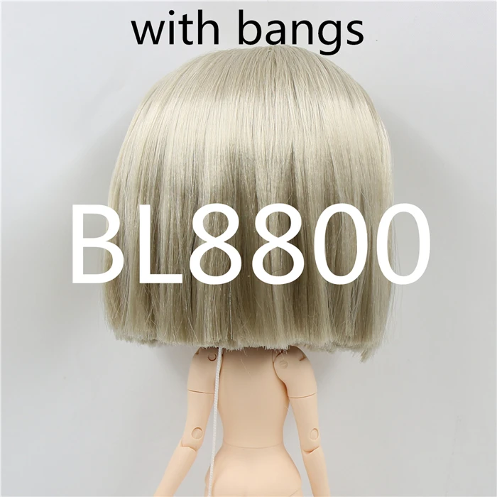 ICY blyth doll wig only rbl scalp and dome short hair for custom doll 16