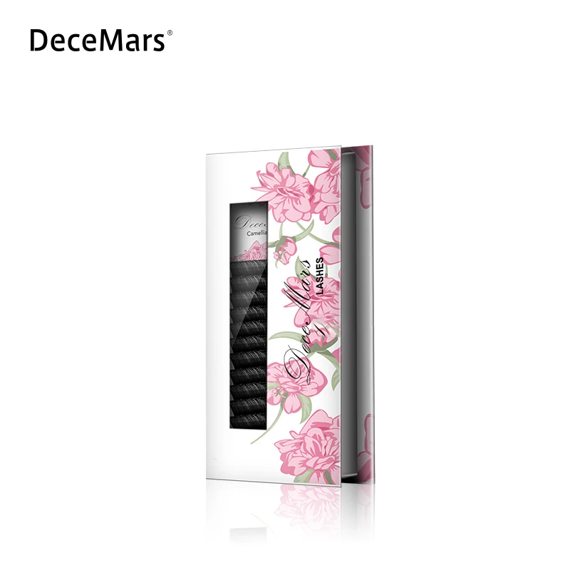Ресницы DeceMars 1 цветок ресницы камелии индивидуальные цветущие для наращивания