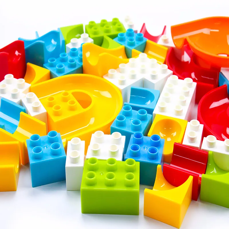 Новейшие DIY строительные блоки большого размера, красочные городские блоки, развивающие строительные игрушки для детей, подарок для детей