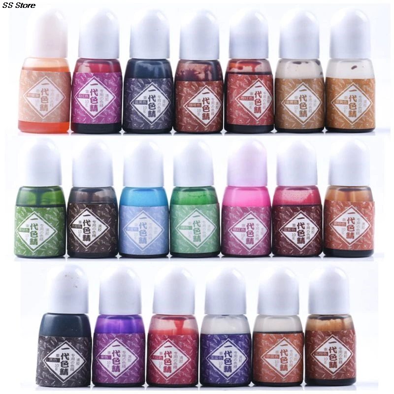 

20 Color Epoxy & UV Resin Pigment Universal Resin Dye Super Concentrated Translucent Epoxy Pigment Resin Colorant Crafts