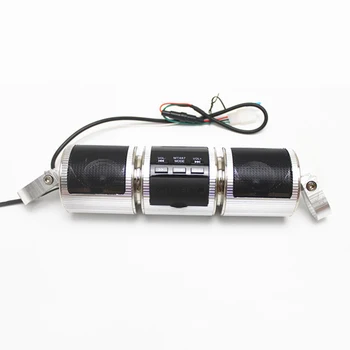 

Motorcycle Bluetooth Audio FM Speakers Sound System Speaker Radio MP3 MP4 Music Player Waterproof