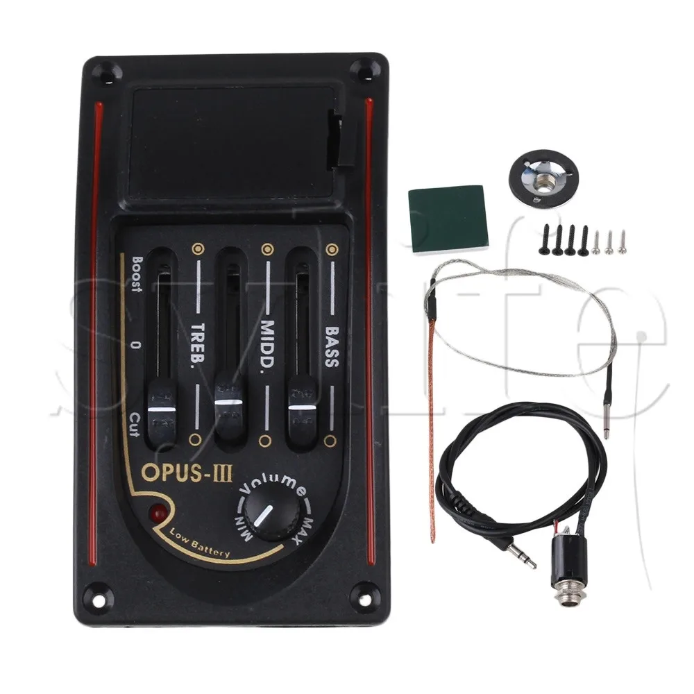 5 Band Preamp Tuner Acoustic Guitar Acoustic Guitar Preamp Eq 5 Band