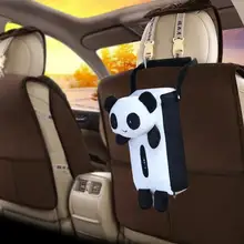 Милый мультяшный тканевый ящик Автомобильная задняя бумага для сидения держатель салфетка для салфеток для автомобиля универсальные аксессуары для сидений 24,5 см* 13,5 см