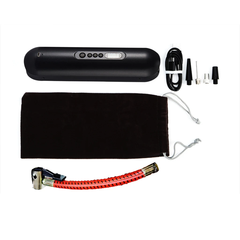 1pc 120PSI Cordless Car Air Compressor Pump Portable Inflator Car Tyre Pump Wireless Air Compressor Car Bike Dropship Good