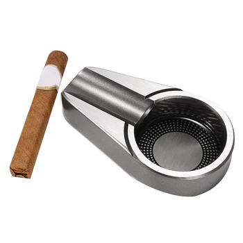 

Metal Gadgets Cigar Ashtray Simple Design Cigarette Ashtray Practical Pokcet Tobacco Ash Tray Portable Ashtray