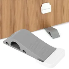 

Nail-free Installation Non-slip Rubber Door Stopper Holder Anti-collision Safety Door Wedge Floor Protector Door Stop Doorstops