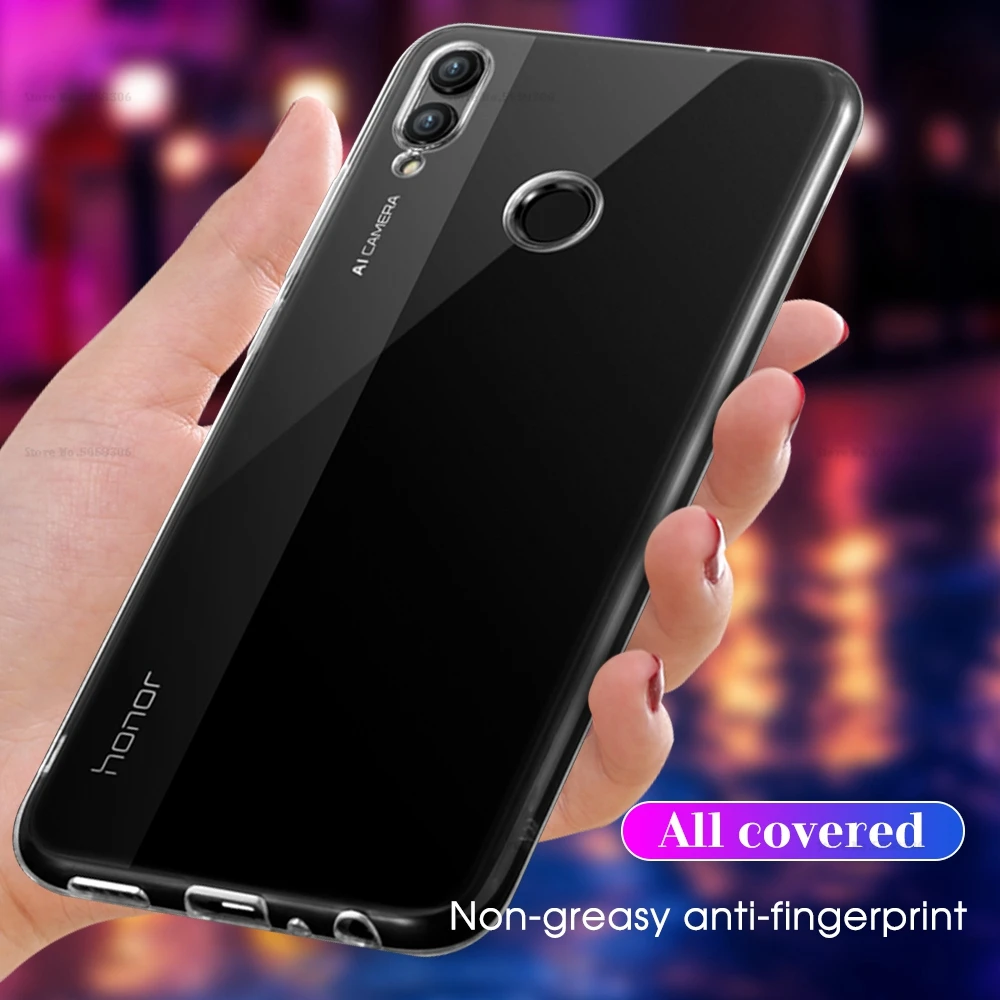 ТПУ силиконовый чехол для Honor 8X Мягкий защитный прозрачный huawei P30 P20 Lite mate 20 10 Pro 10i |
