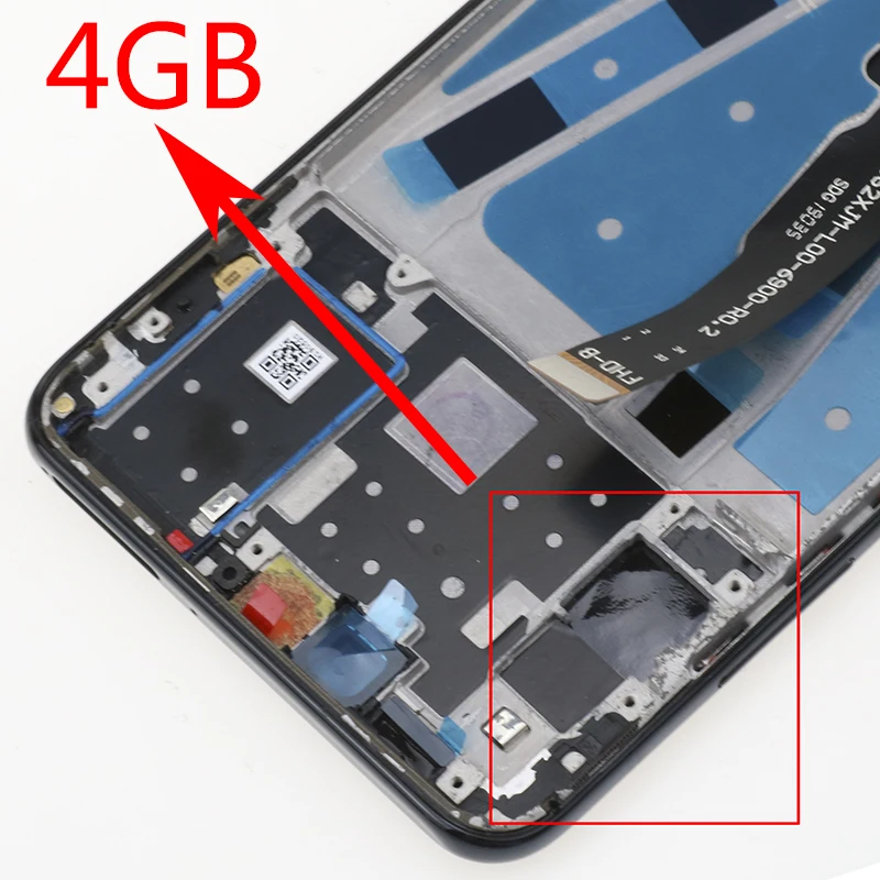 LCD Display Screen 6.15" Original LCD With Frame For HUAWEI P30 Lite LCD Display Screen For HUAWEI P30 Lite Screen Nova 4e MAR-LX1 LX2 AL01