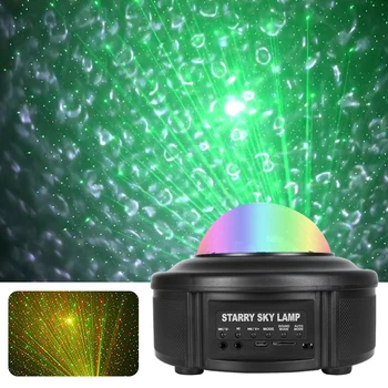 

Colorful Starry Sky Projector Blueteeth Voice Control Music Player LED Night Light Romantic Projection Lamp Birthday Gift